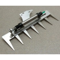 Patentschaar®  Kaak Knipmachine RVS 260 mm lang, steek 40 mm, 7 tanden