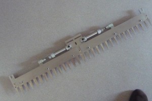 Patentschaar®  Custom made 30 tanden - 885 mm RVS voor automatische knipinstallatie.